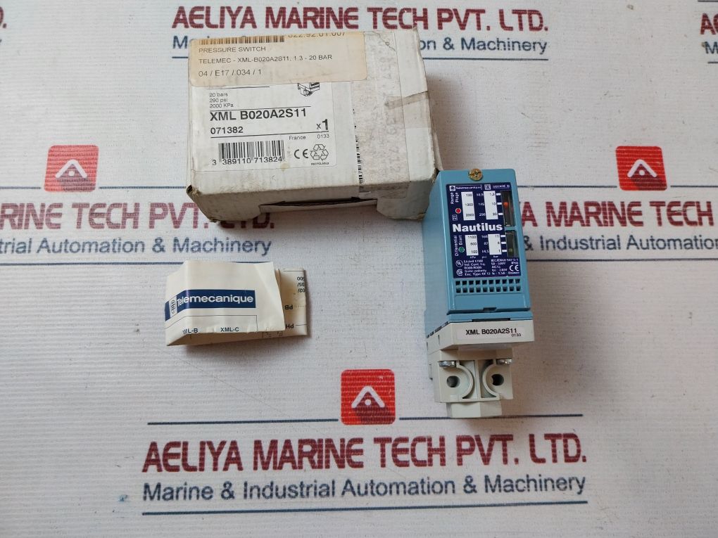 Telemecanique Xml B020A2S11 Pressure Switches