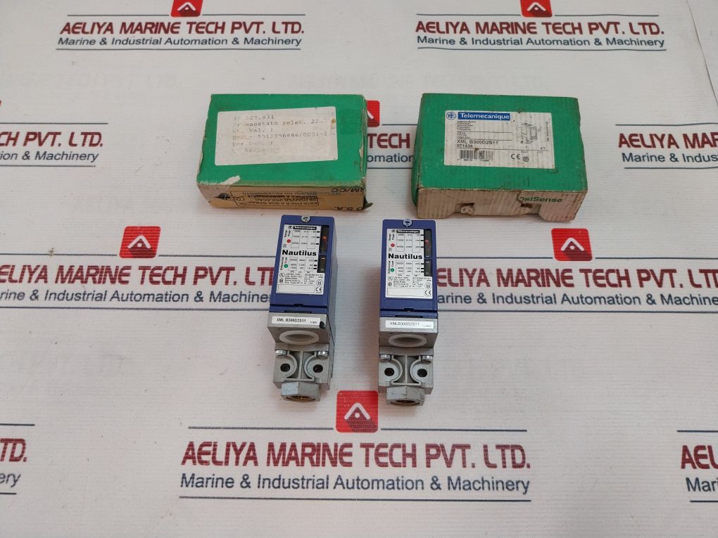 Telemecanique Xml B300D2S11 Pressure Switch 22-300 Bar Ip66