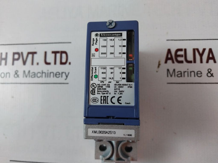 Telemecanique Xmlb020A2S13 Pressure Switch