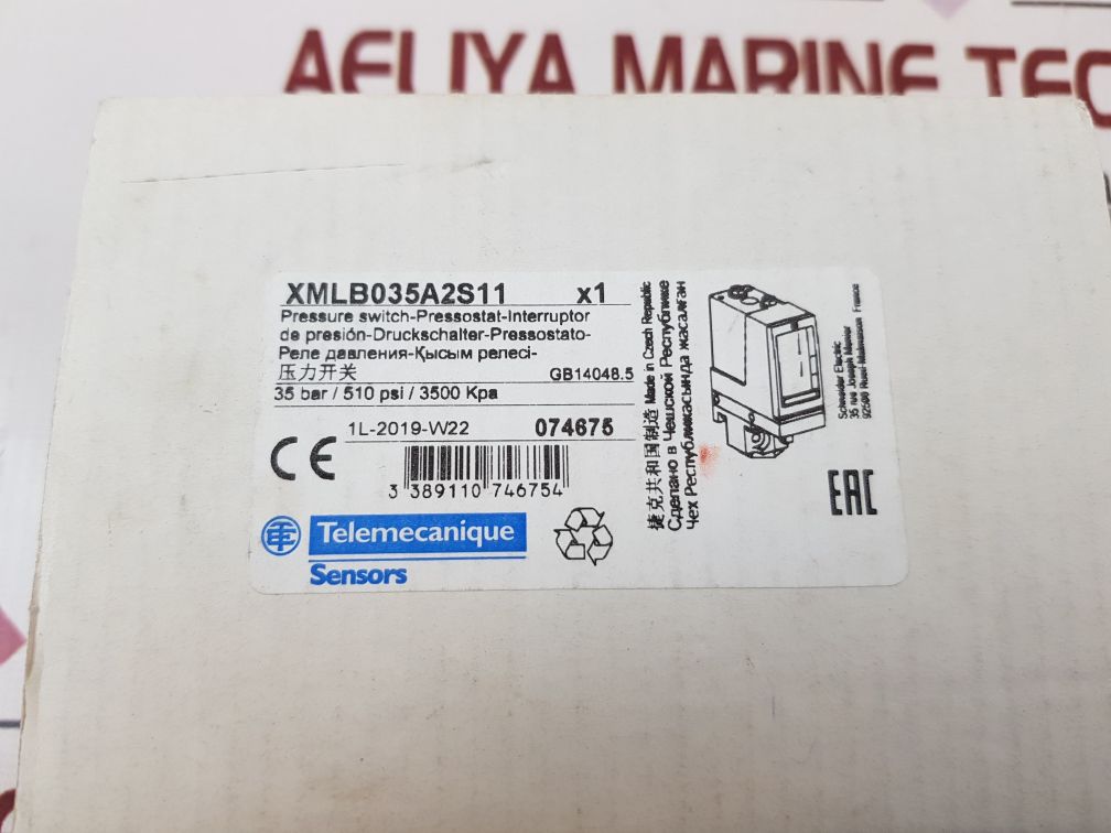 Telemecanique Xmlb035A2S11 Pressure Switch
