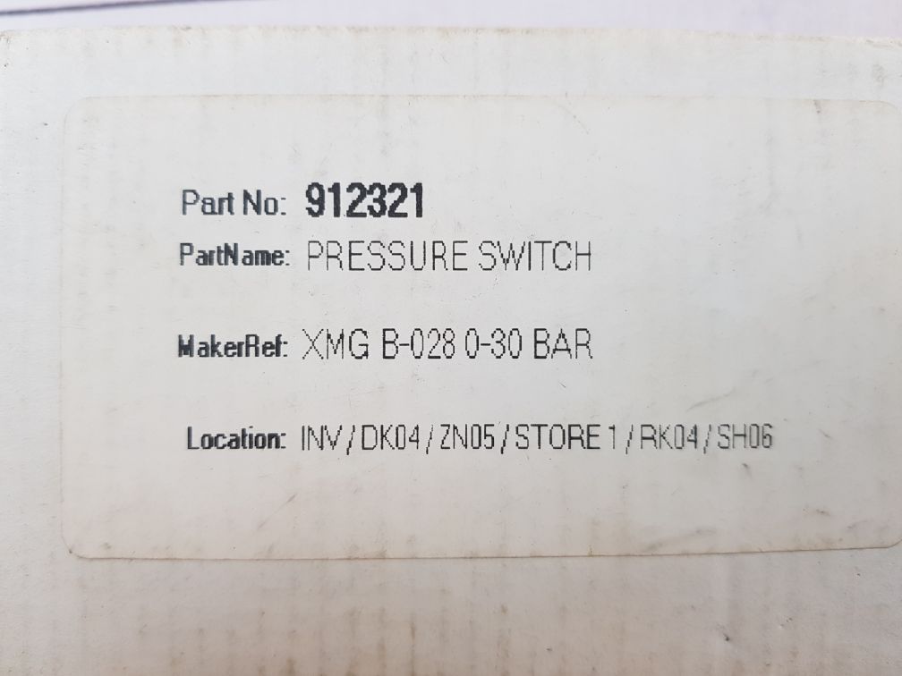 Telemecanique Xmlb035A2S11 Pressure Switch