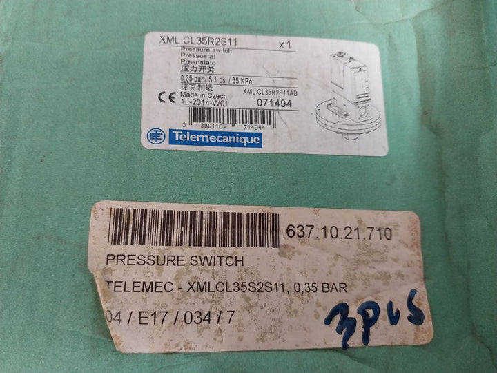 Telemecanique Xmlcl35R2S11 Pressure Switch 