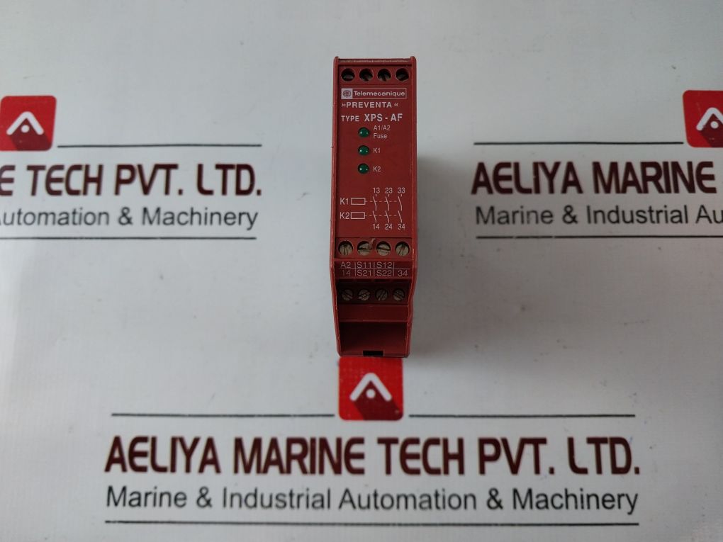 Telemecanique Xps-af Series B Preventa Safety Relay 24V Ac/Dc