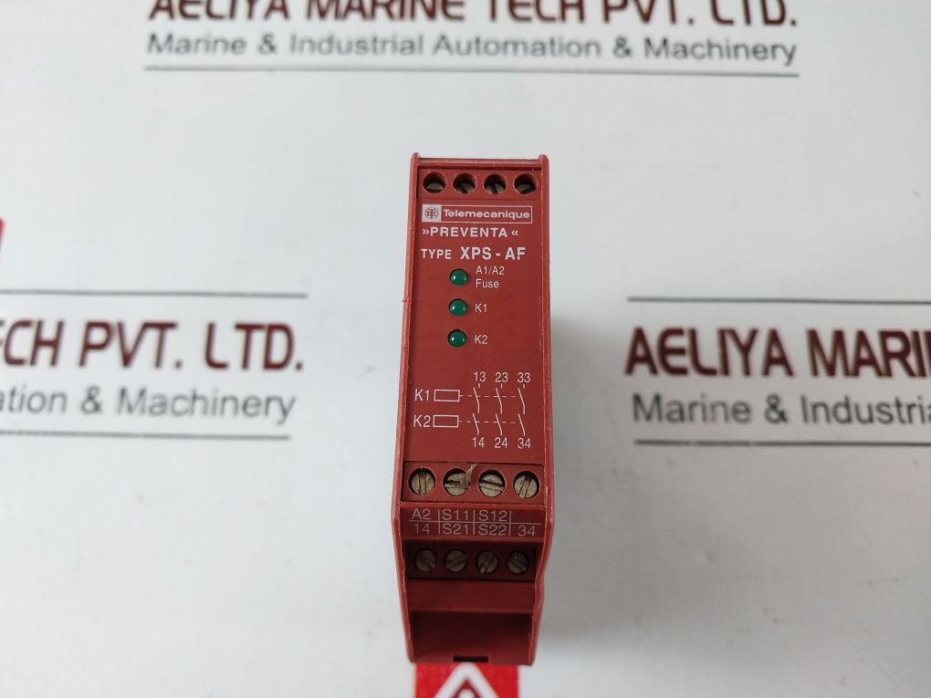Telemecanique Xps-af Series B Preventa Safety Relay 24V Ac/Dc