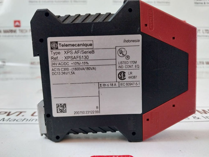 Telemecanique Xps-af Series B Preventa Safety Relay 24V Ac/Dc