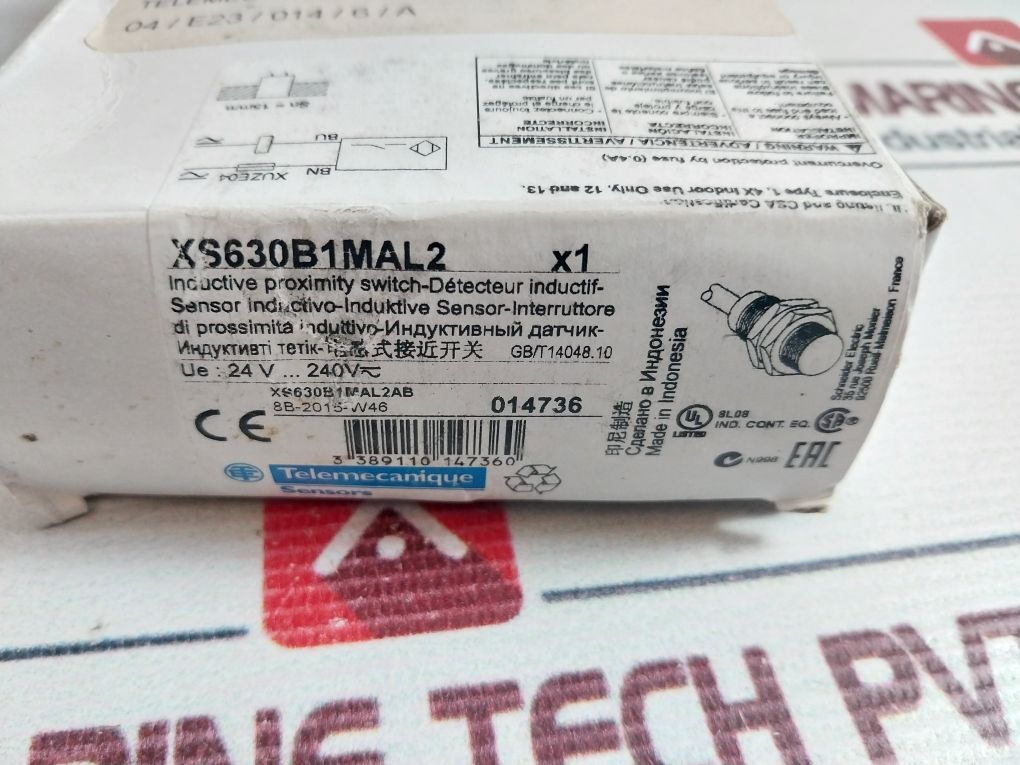 Telemecanique Xs630B1Mal2 Inductive Proximity Switch Sensor