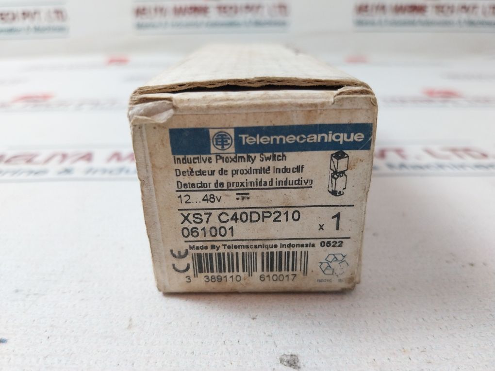 Telemecanique Xs7-c40Dp210 Inductive Proximity Switch Ip67