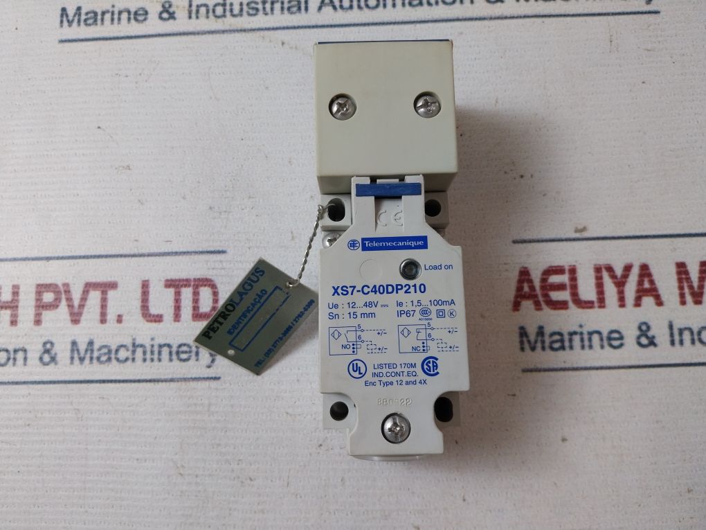 Telemecanique Xs7-c40Dp210 Inductive Proximity Switch Ip67