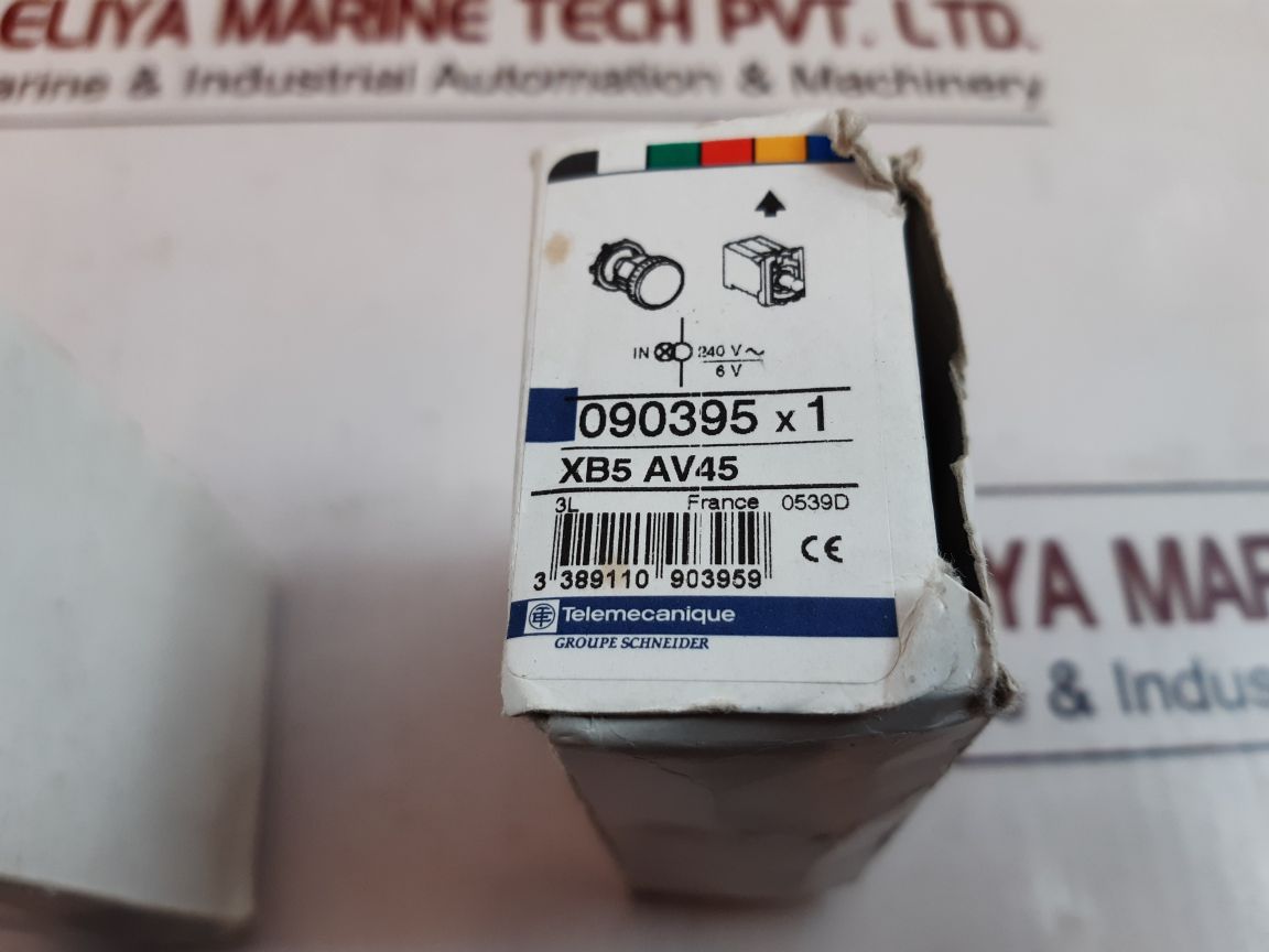 Telemecanique Zb.-.V4 Illuminated Pilot Panel Light Lamp