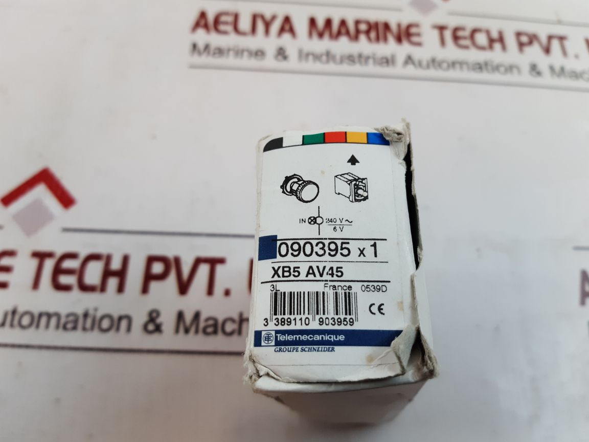 Telemecanique Zb.-.V4 Illuminated Pilot Panel Light Lamp