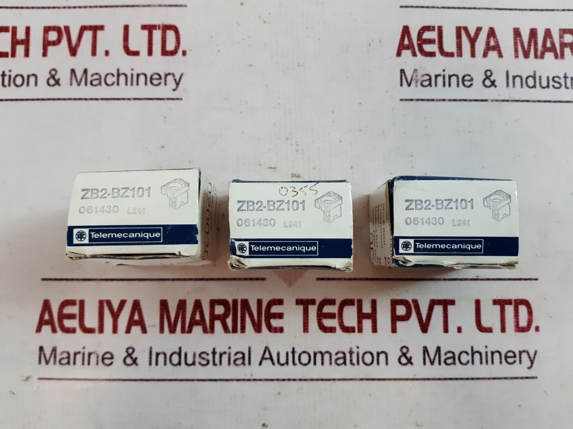 Set of 3x Telemecanique zb2-be101 contact block