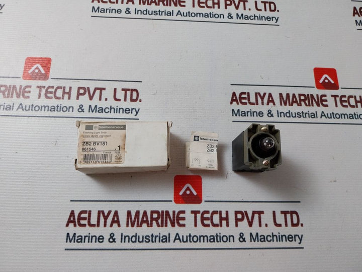 Telemecanique Zb2 Bv181 Flashing Light Body 24V 50-60Hz