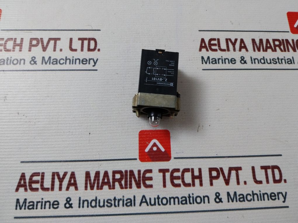 Telemecanique Zb2 Bv181 Flashing Light Body 24V 50-60Hz