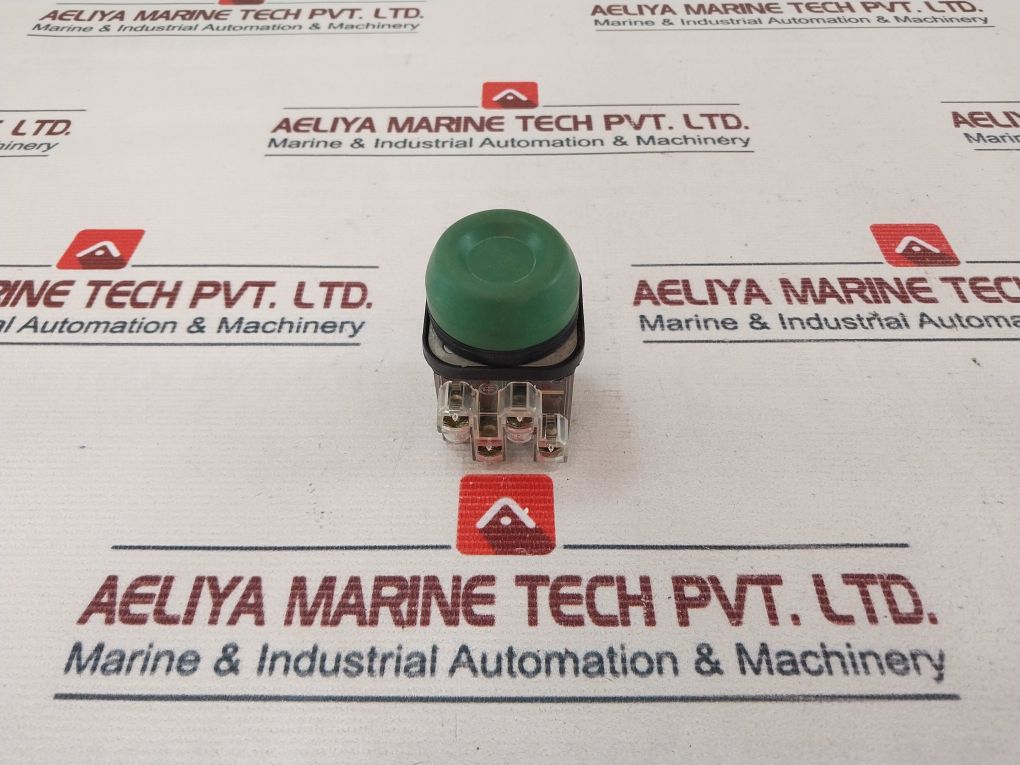 Telemecanique Zb2R B91 Contact Block With Green Push Button
