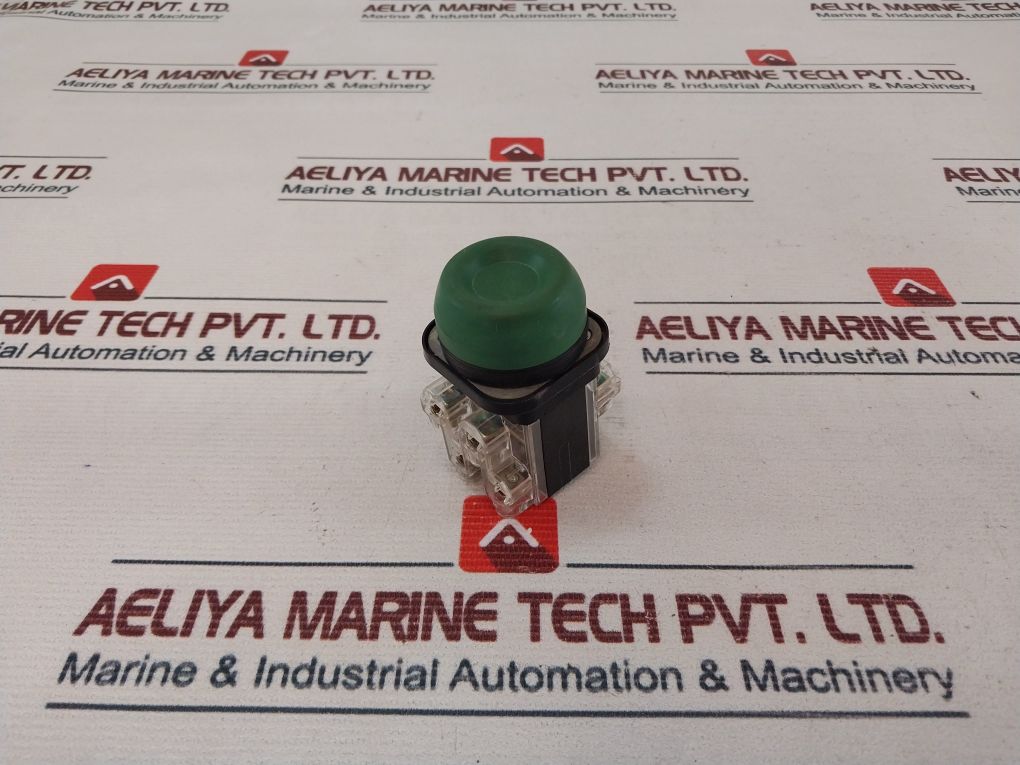 Telemecanique Zb2R B91 Contact Block With Green Push Button