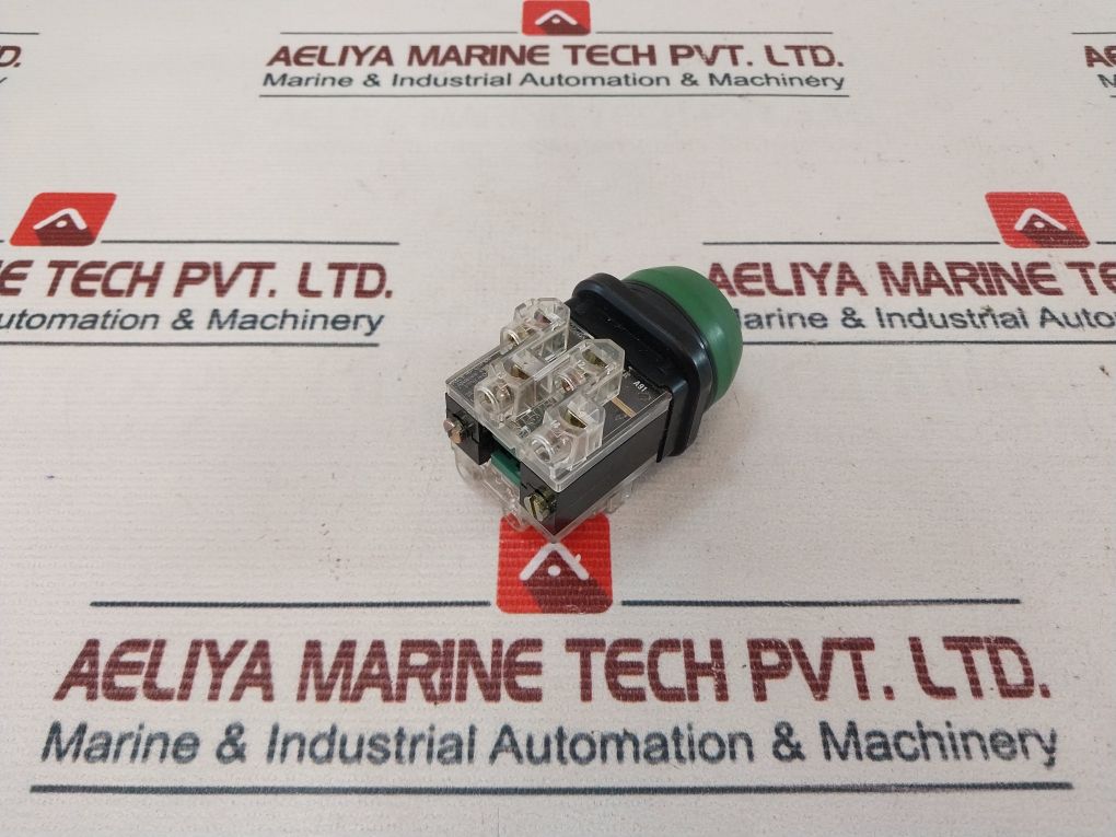 Telemecanique Zb2R B91 Contact Block With Green Push Button