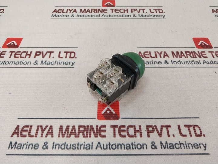 Telemecanique Zb2R B91 Contact Block With Green Push Button
