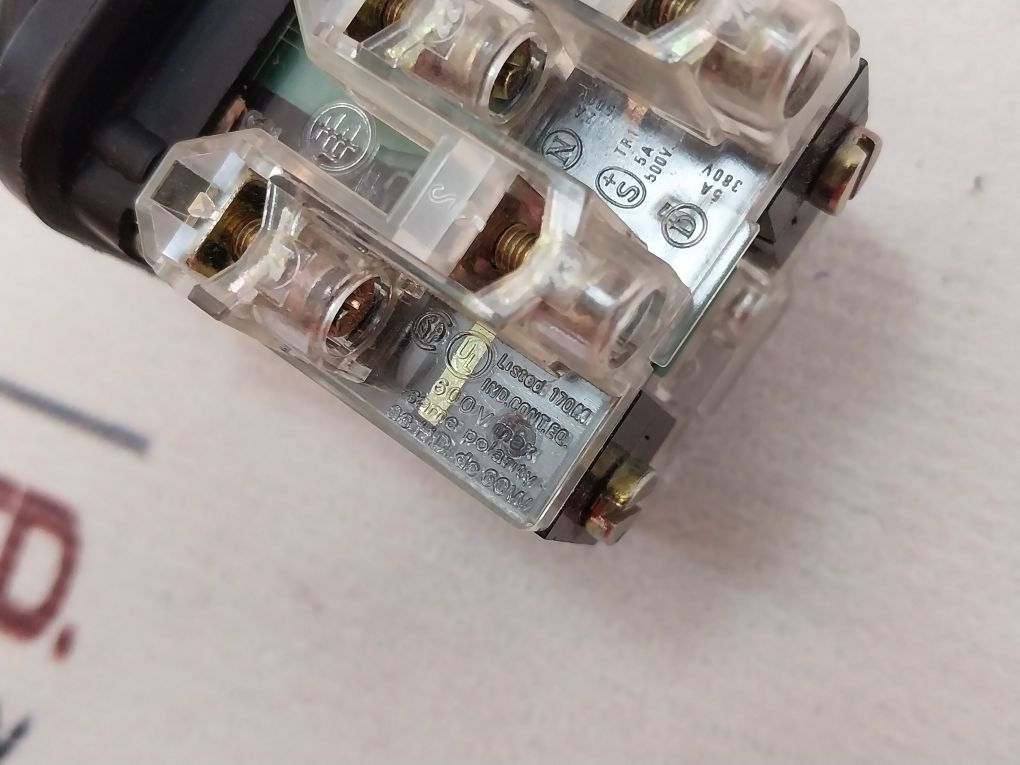 Telemecanique Zb2R B91 Contact Block With Green Push Button