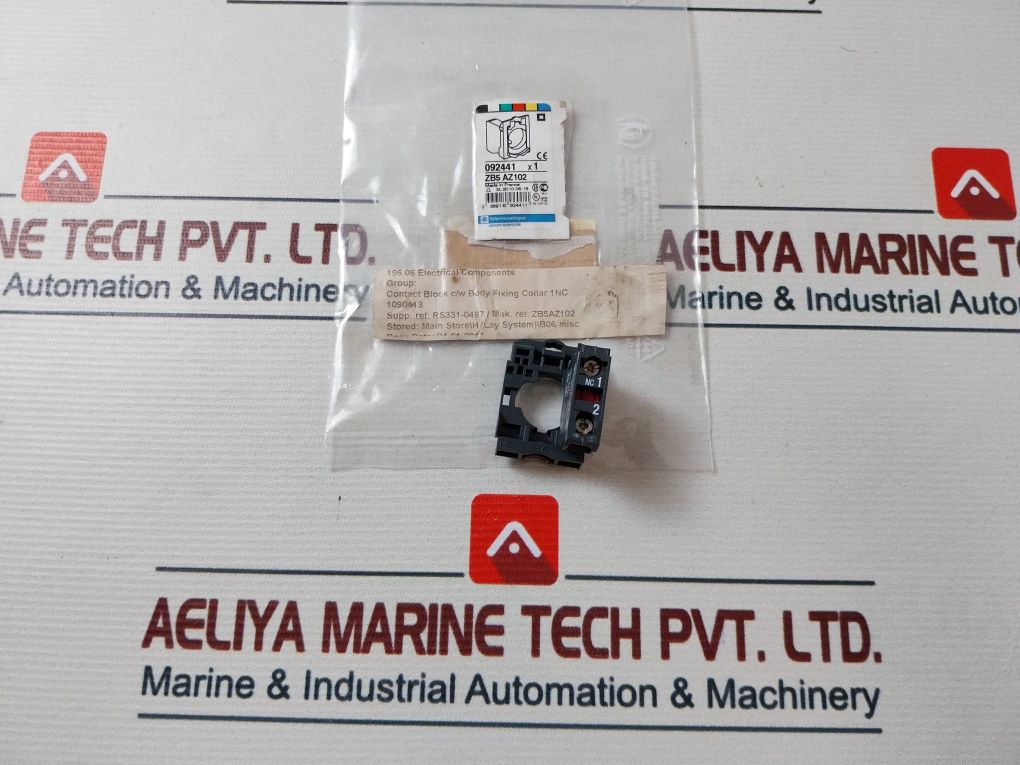 Telemecanique Zb5Az102 Contact Block