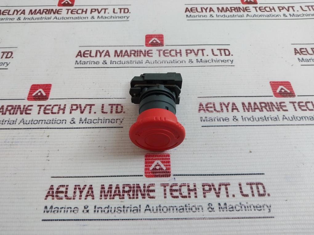 Telemecanique Zbe-102 Emergency Stop Button With Contact Block 240V 3A