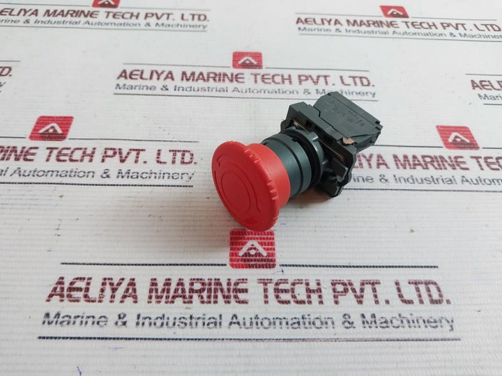 Telemecanique Zbe-102 Emergency Stop Button With Contact Block 240V 3A