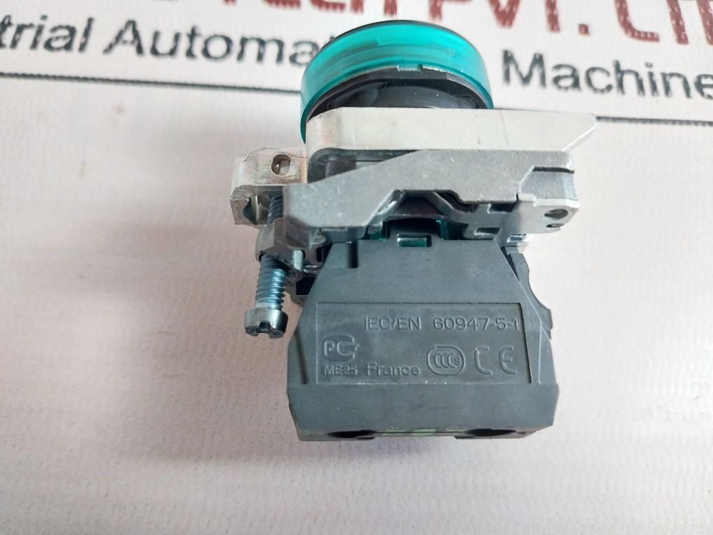 Telemecanique Zbv-g3 Green Pilot Light Contact Block