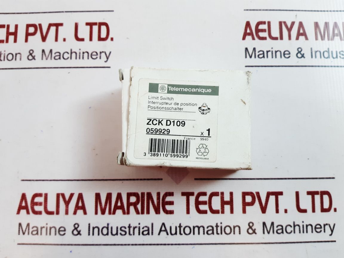Telemecanique Zck-d109 Limit Switch
