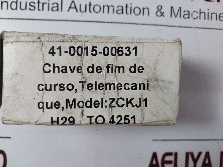 Telemecanique Zckj1H29 Limit Switch Xckj…H29