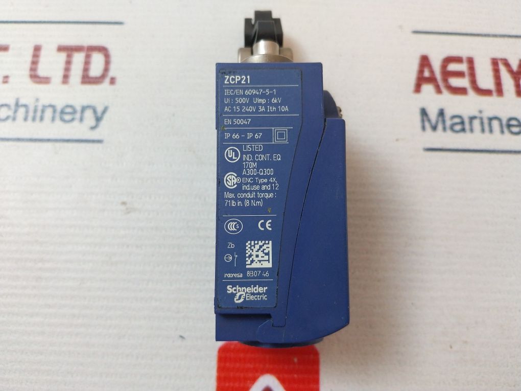Telemecanique Zcp21 Limit Switch 240V