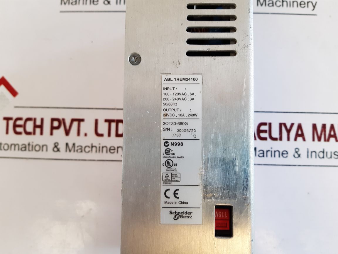 TelemecaniqueSchneider Abl 1Rem24100 Power Supply
