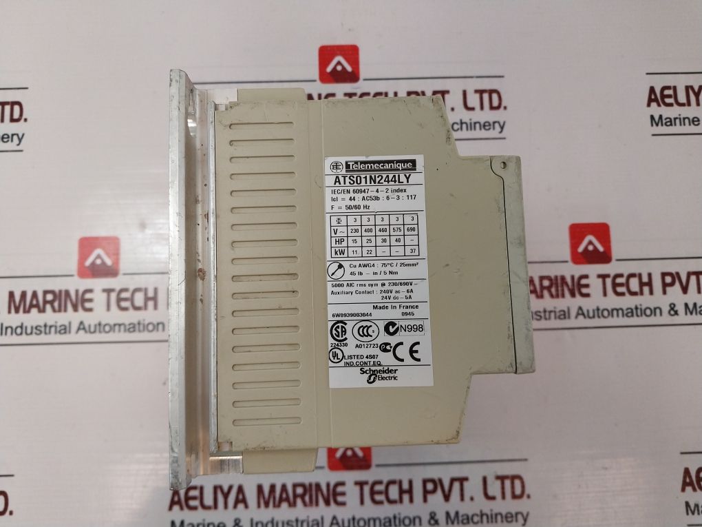 Telemecanique/Schneider Electric Ats01N244Ly Soft Starter For Asynchronous Motor