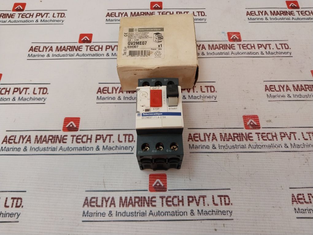 Telemecanique/Schneider Electric Gv2Me07/1.6-2.5A Motor Circuit Breaker 690V