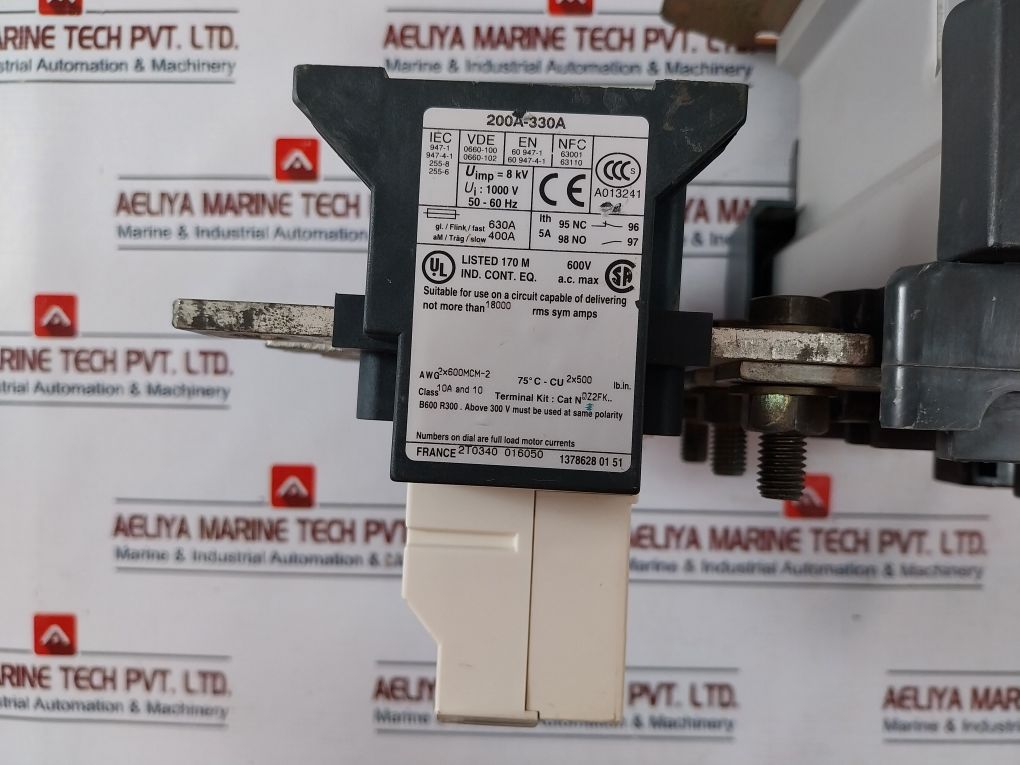 Telemecanique/Schneider Electric Lr9 F 7375 Electronic Motor Protection 220-230V