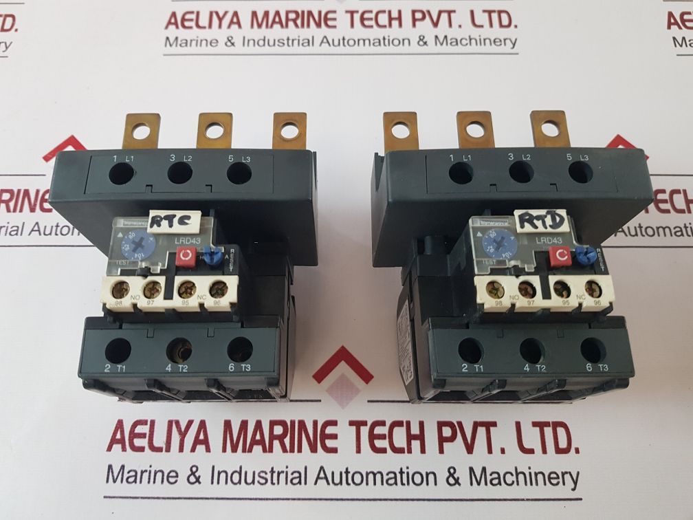 TelemecaniqueSchneider Electric Lrd43 Thermal Overload Relay
