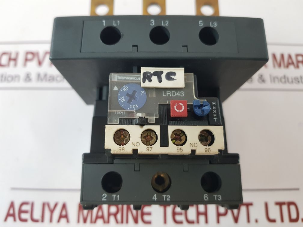 TelemecaniqueSchneider Electric Lrd43 Thermal Overload Relay
