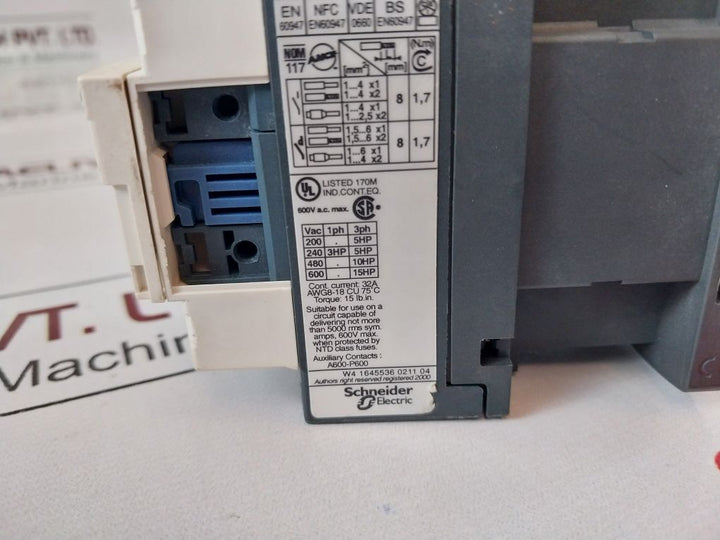 Telemecanique/Schneider Lc1D18 Contactor 24V 50/60Hz