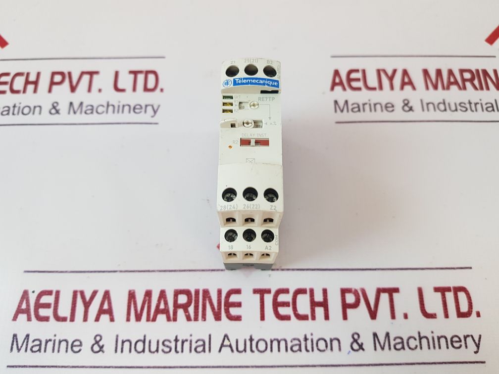 TelemecaniqueSchneider Re7Tp13Bu Time Delay Relay
