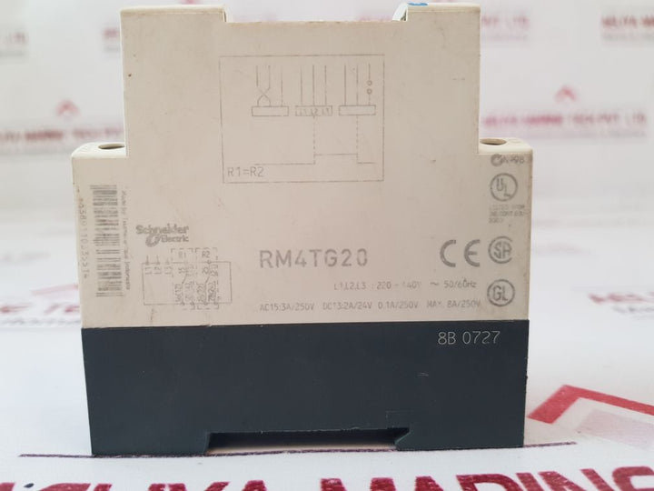 TelemecaniqueSchneider Rm4Tg20 Voltage Monitoring Relay