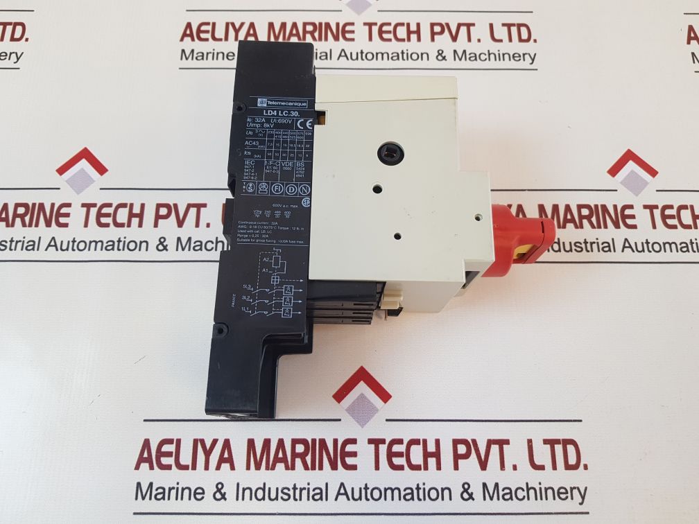 TelemecaniqueSquare D Ld4 Lc030 Motor Starter Ld4 Lc.30.