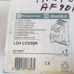 TelemecaniqueSquare D Ld4 Lc030 Motor Starter Ld4 Lc.30.