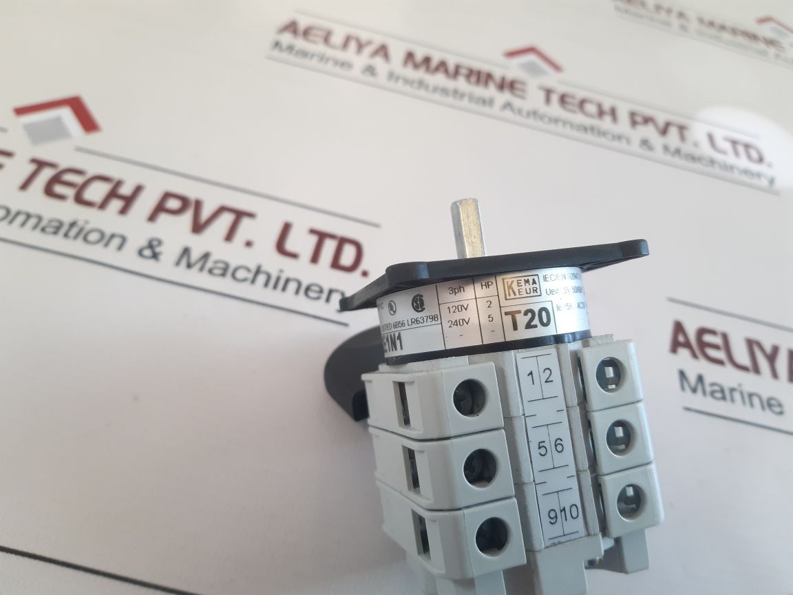 Telergon T-0002000402E1N1 Cam Switch 20A.300Vac