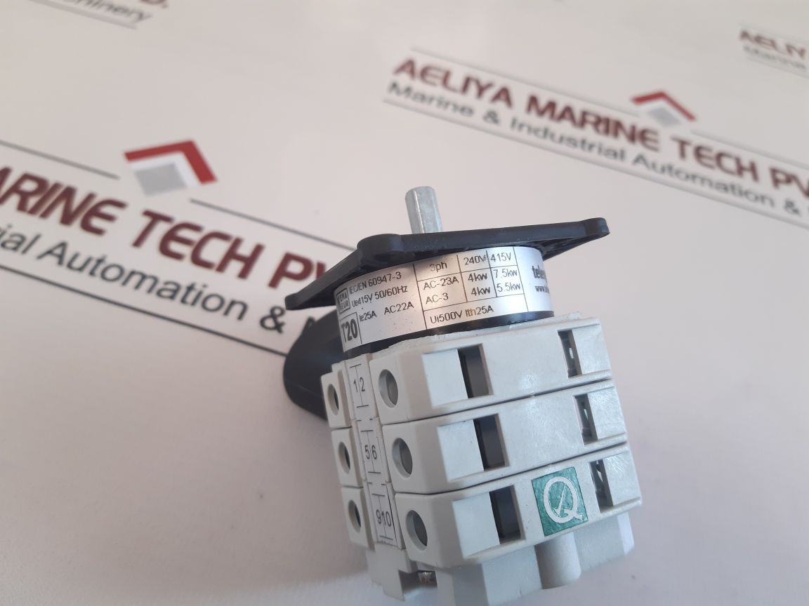 Telergon T-0002000402E1N1 Cam Switch 20A.300Vac