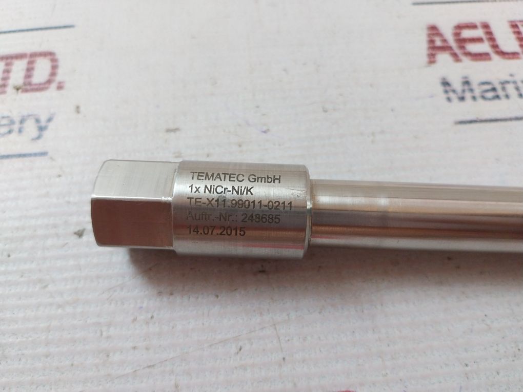Tematec 1X Nicr-ni/K Thermocouple Probe 248685 K-type