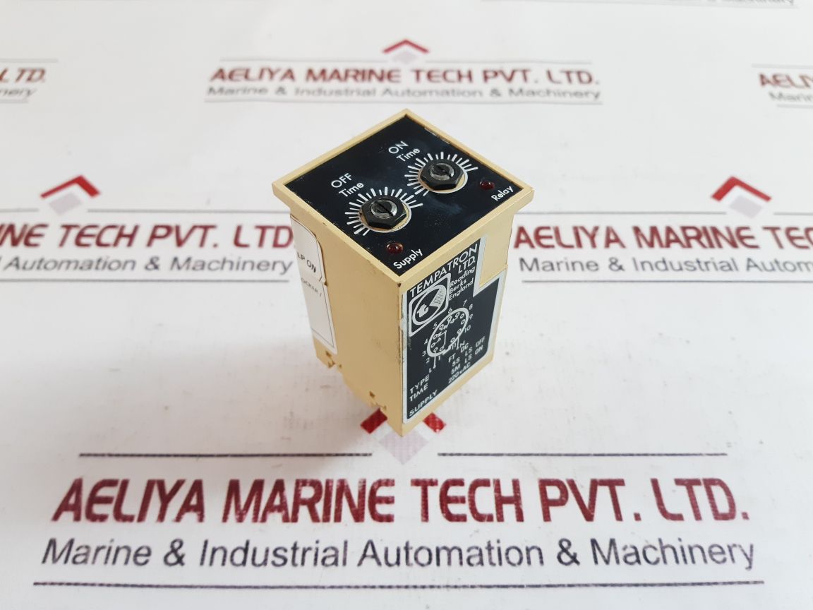 Tempatron Ft Dc Time Relay 220 Vac A803882