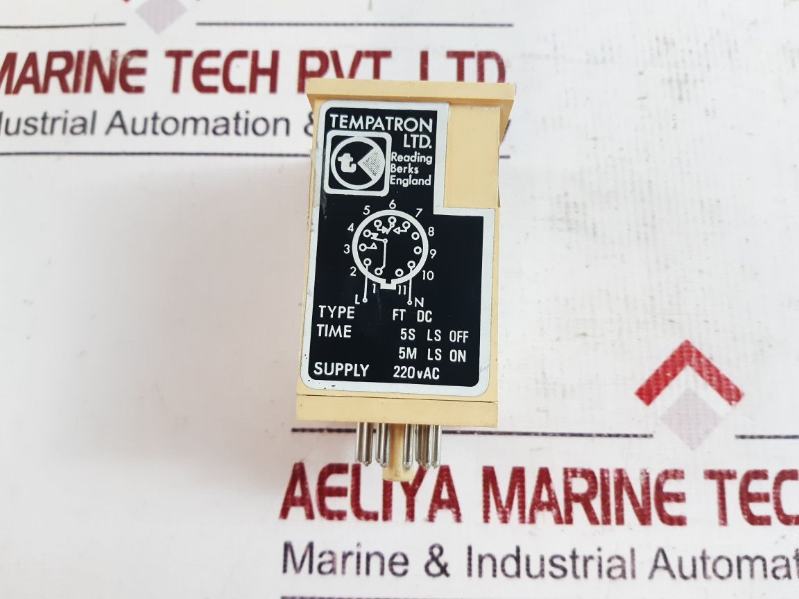 Tempatron Ft Dc Time Relay 220 Vac A803882
