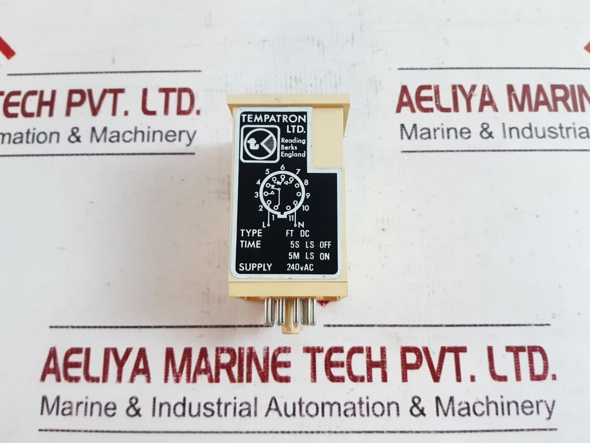 Tempatron Ft Dc Timer Relay 240 Vac