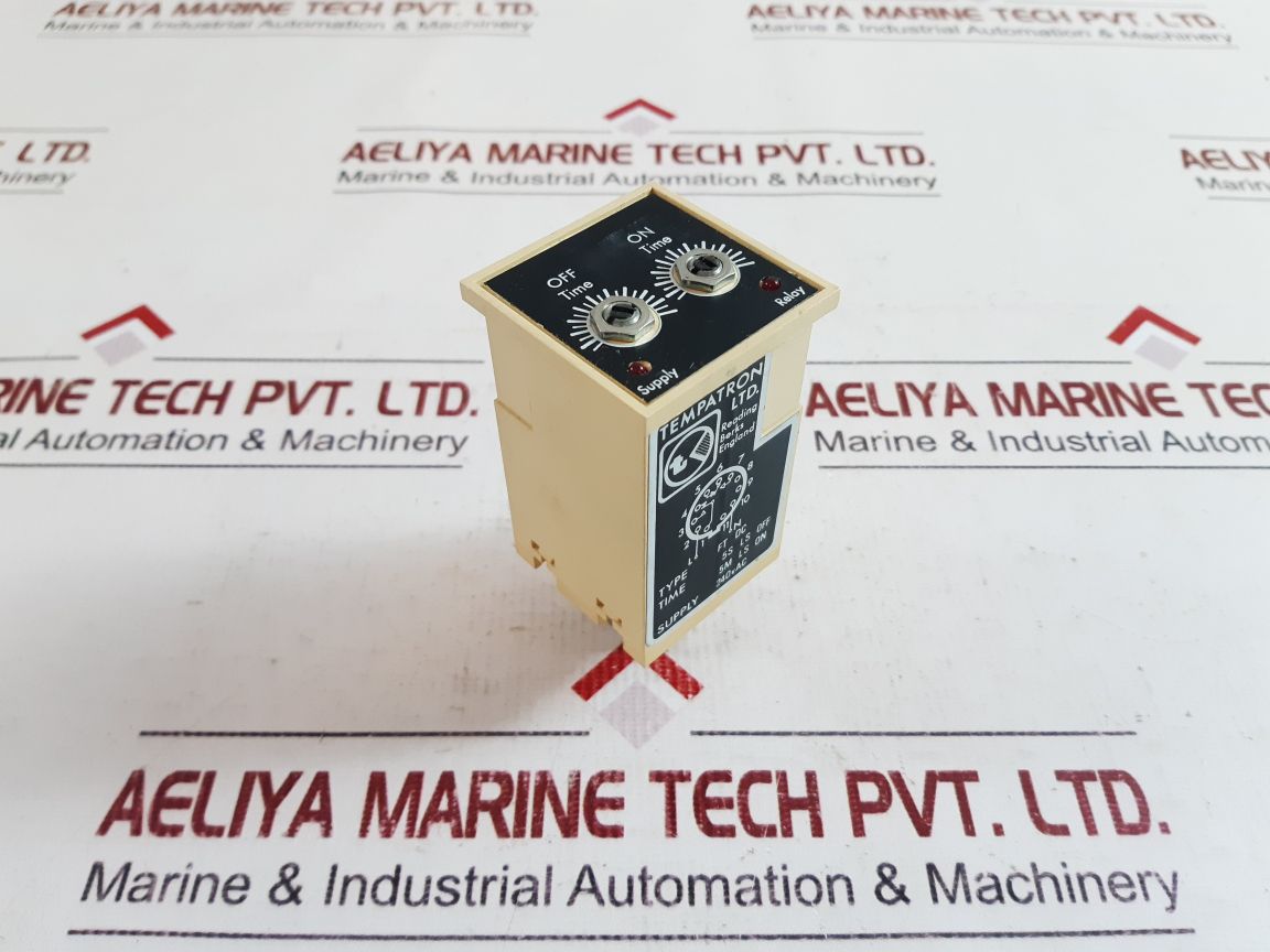 Tempatron Ft Dc Timer Relay 240 Vac