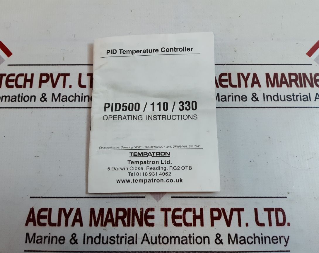 Tempatron Pid330 Pid Temperature Controller