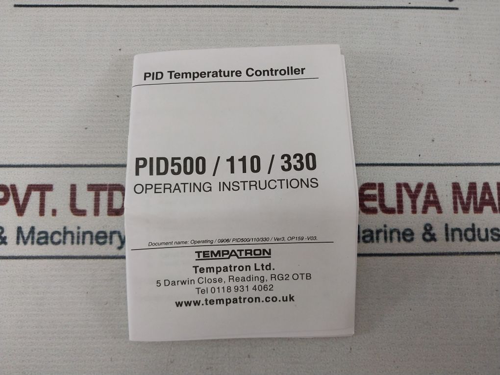 Tempatron Pid 330 Temperature Controller