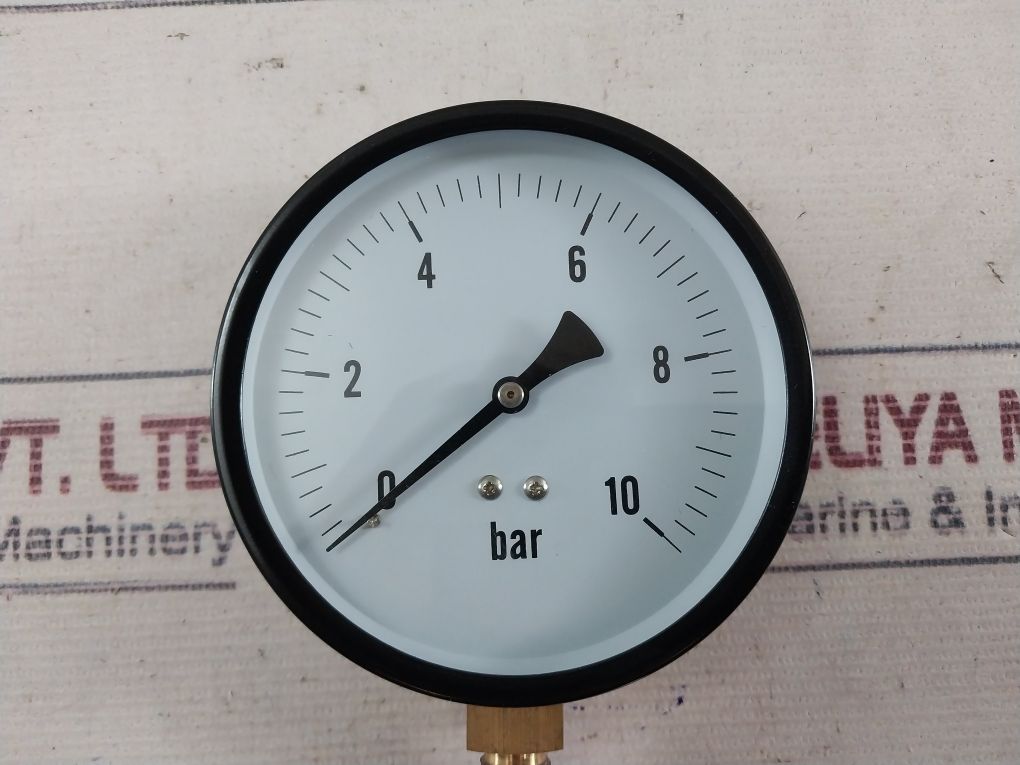 Tempress 0-10 Bar Pressure Gauge